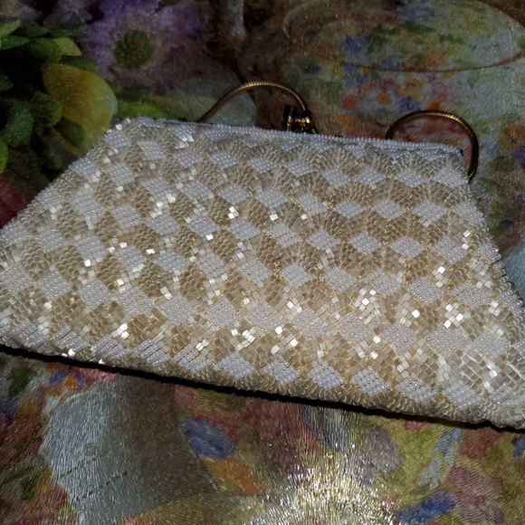 Designer  Stephanie evening bag/ clutch- Made in British Hong Kong - Picture 3 of 5